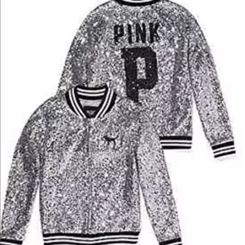 **SOLD**PINK VICTORIA’S SECRET BLING  JACKET